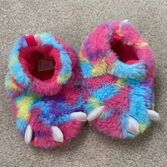 Baby Girl Monster Slippers - Picture 2 of 5